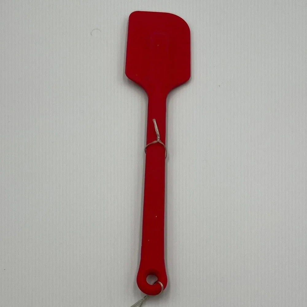Silicone Spatula Kitchen 10in Red NWOT Heat Resistant Seamless